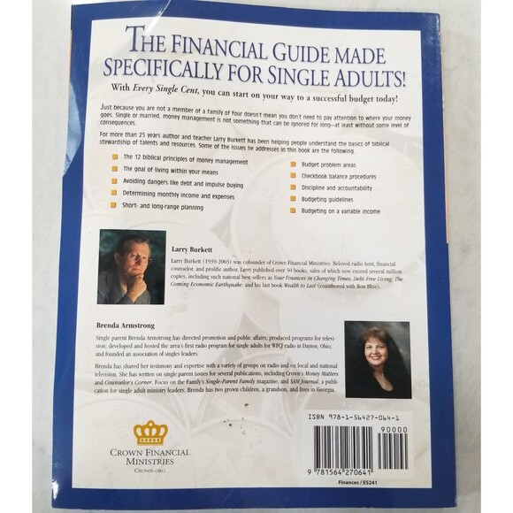 Every Single Cent: Financial Guide for Single Adults : Workbook - Softcover. - Picture 2 of 9